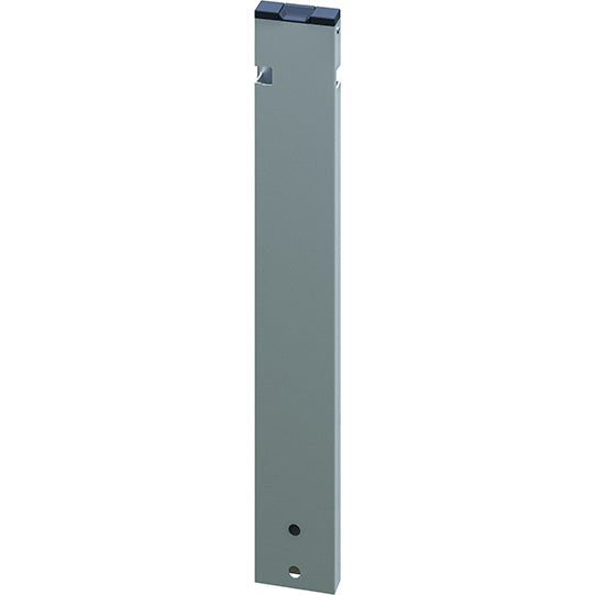 T50 rear corner stanchion, aluminum, 600 mm, L, bolt-on