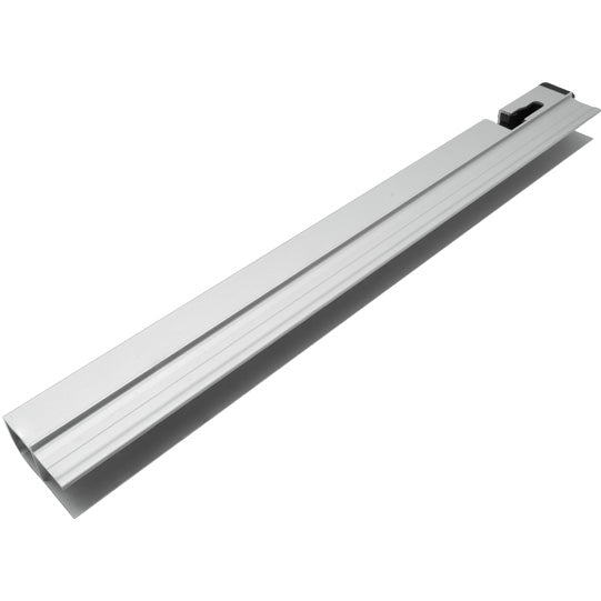 T50 locking profile/counterholder, aluminum, 500 mm, left