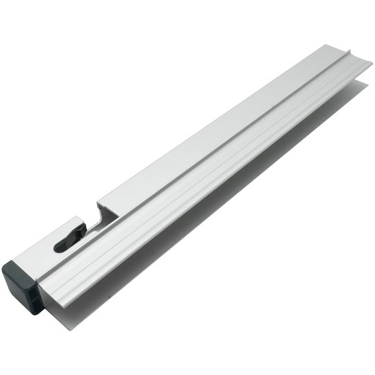 T50 locking profile/counterholder, aluminum, 400 mm, right