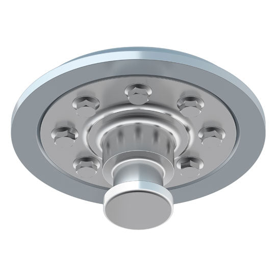 2" kingpin KZ 1008, complete, 8/37 mm, D-value 162 kN