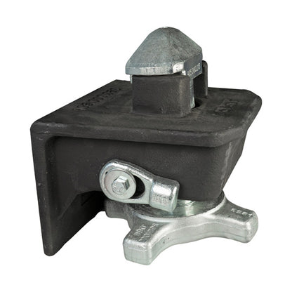 Container locking device F 02 SK-R, for container chassis