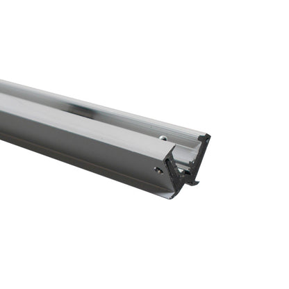 Rod hinge, anodized aluminium, height 24 mm, length 4000 mm