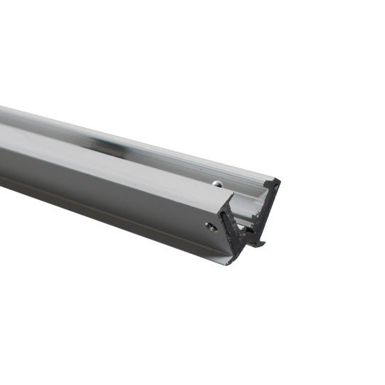 Rod hinge, anodised aluminium, height 29 mm, length 2400 mm