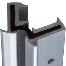 Rod hinge, anodised aluminium, height 24 mm, length 2700 mm