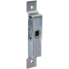 Tongue lock 105 × 19 mm, galvanised, can be used on both sides