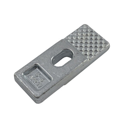 Substructure bracket, galvanised stl., f. light superstructure