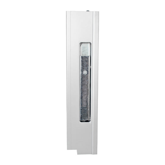 Long travel lock, anodised aluminium, R, 400 mm, w/ stop