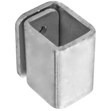 Screw-on locking pocket, left=right, galvanized steel