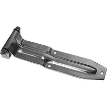 Rear door hinge, stainless, L 332.5mm, W 100/77mm, H 40mm, wide