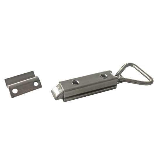 Door lock AISI 304, stainless, with counterholder