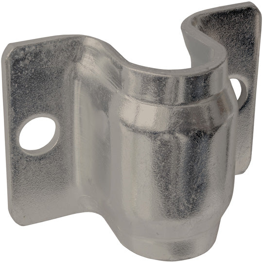 Tube mtg., stainless, f. Ø 16 mm espagnolette bar