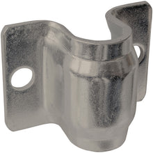 Tube mtg., stainless, f. Ø 16 mm espagnolette bar