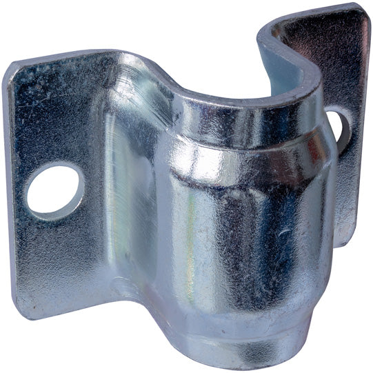 Tube mounting, galvanized, for Ø 16 mm espagnolette bar