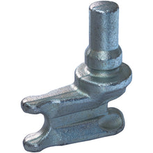 Clamping spigot, galv., for counterholder 108071719, Ø 22 mm