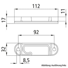 Counterholder, SS, R, for locking wedge 108071403