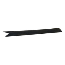 PVC cover strips f. hard/soft profile, black