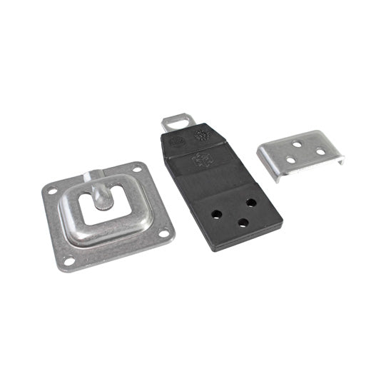 Side door retainer, stainless steel, complete, 103.5 mm