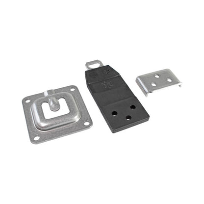 Side door retainer, stainless steel, complete, 103.5 mm