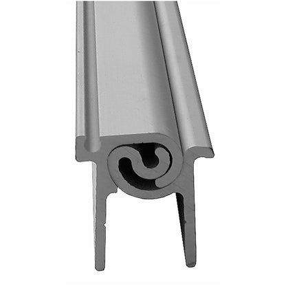 Rod hinge, anodised aluminium, H30 mm, L 4000 mm, 2-part