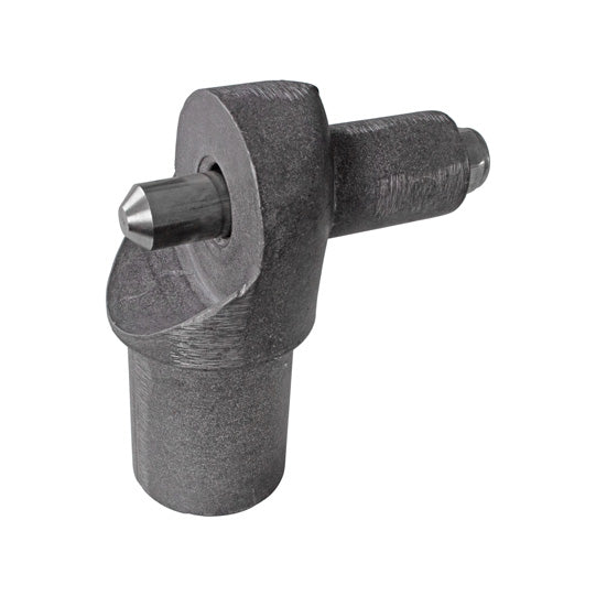 Rear end piece, anodized aluminium, Ø 48 mm