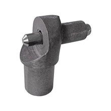 Rear end piece, anodized aluminium, Ø 48 mm