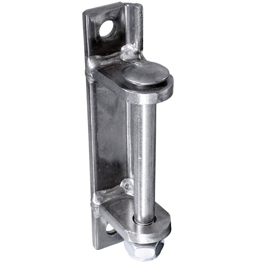 Hinge bearing with pin, galvanized, 25 mm, for hinge leaf