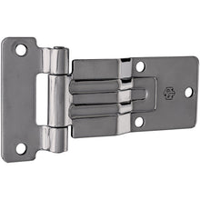 Furniture trolley hinge, stainless, L 172 mm, W 62/96 mm, H11 m