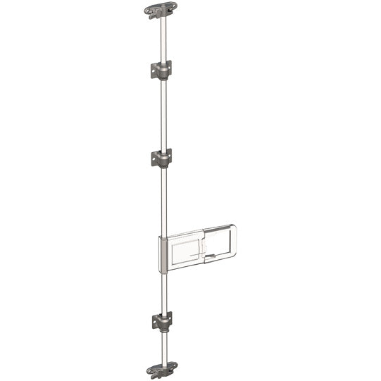External lock set Ø 16 mm espagnolette lock, SS
