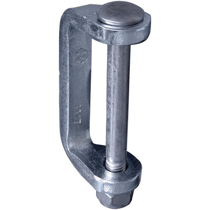 Hinge bearing w/ pin, galvanised, 13 mm, f. hinge leaf