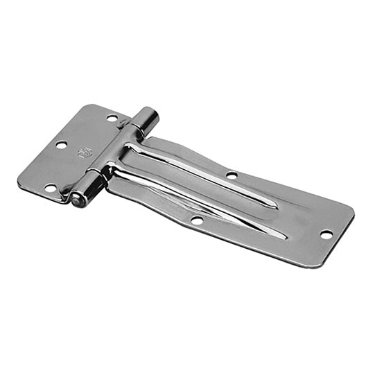 Furniture trolley hinge, L 246 mm, W 69/107 mm, H 13.5 mm