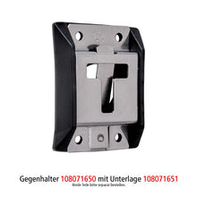 Door ret., retaining part/ctrholder, SS