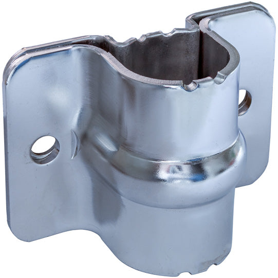 Tube guide, SS, w/ base, f. Ø 22/27 mm espagnolette bar