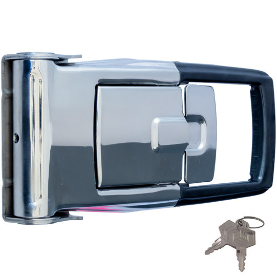 Espagnolette lock, SS, Ø 27 mm espagnolette