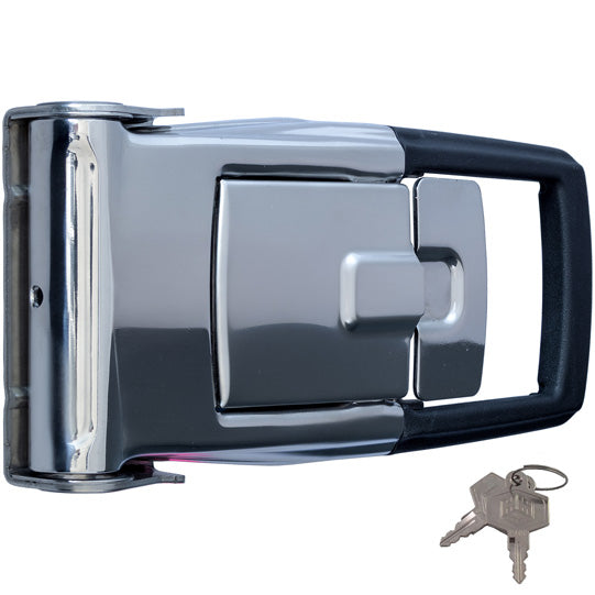 Espagnolette lock, stainless steel, Ø 27 mm espagnolette