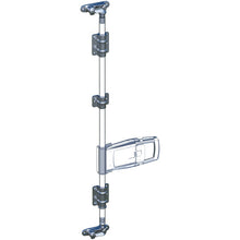 External lock set, Ø27mm espagnolette lock, BIG 4, galvanized