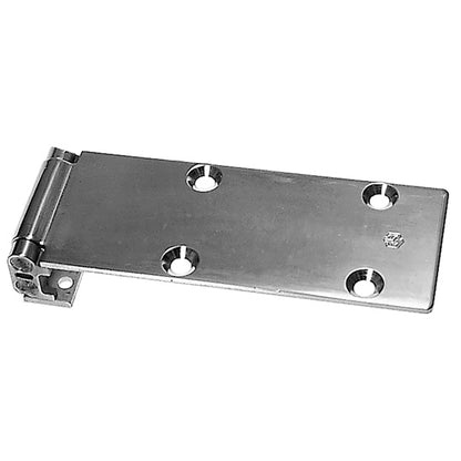 Double-jointed hinge, SS, L 249 mm, W 90 mm, H 21 mm