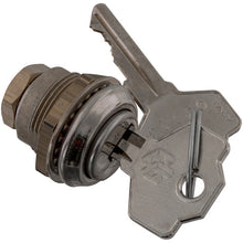 Cylinder lock, stainless steel, with 2 keys, lock 3191
