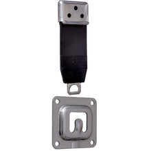 Side door ret., SS, complete, 143 mm