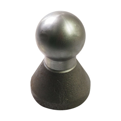 Weld-on ball 3002 Ball Ø 80 mm, w/ round spigot