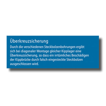 Vipplager 4001 Kula Ø 100 mm, stifthål 32/28 mm