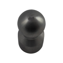 Weld-on ball 1002, ball Ø 43 mm, w/ round spigot, raw stl.