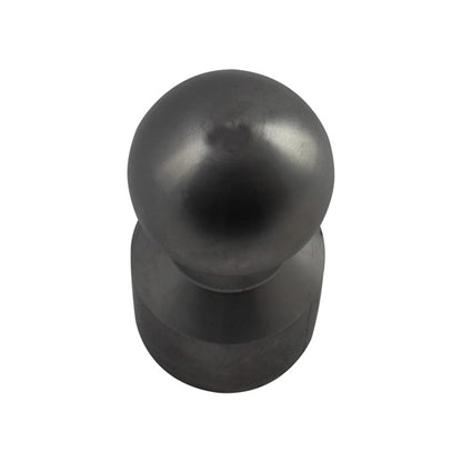 Weld-on ball 1002, ball Ø 43 mm, w/ round spigot, raw stl.