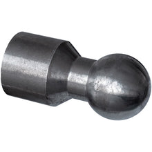 Weld-on ball 1002, ball Ø 43 mm, w/ round spigot, raw stl.