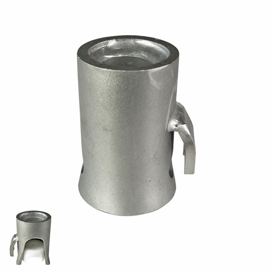 Tilt bearing 1001, R, raw, ball head Ø 45 mm, w/ Durethansch.