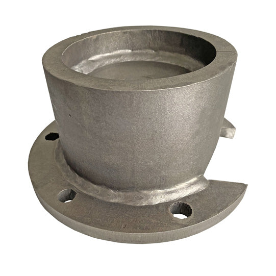 Ball swivel bearing 6001 SBG for ball Ø 100 mm, raw, welded