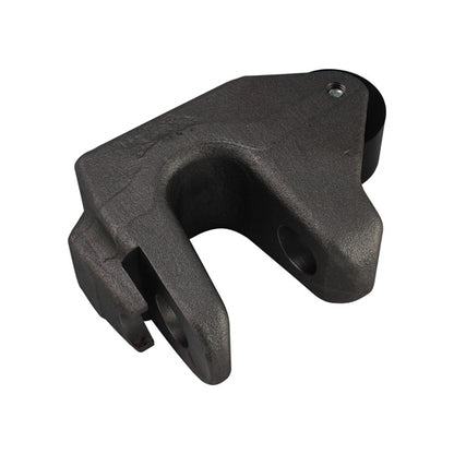 Lutningsbart fästelager 8001, stifthål 25/22 mm, rått stål.