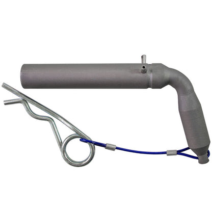 Socket pin 4004/9004, 30/30 mm, 3-pin lock., stl./zinc/nickel