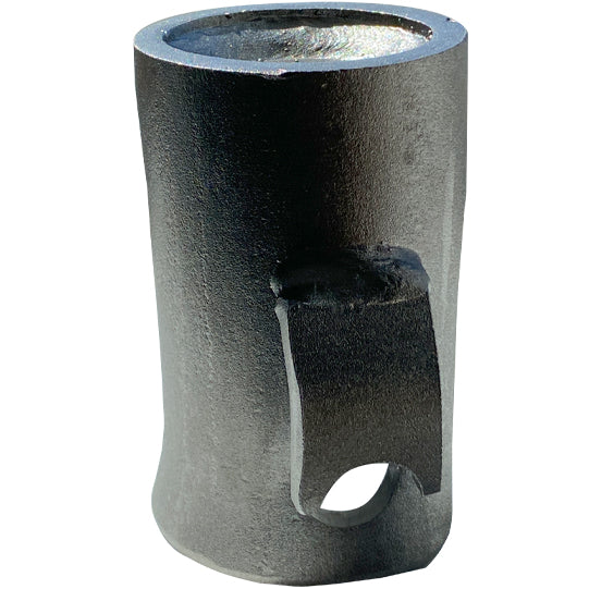 Tilting bearing 1001 stepped, raw steel, holes for socket pins