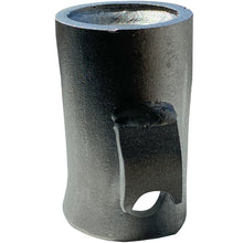 Tilting bearing 1001 stepped, raw steel, holes for socket pins