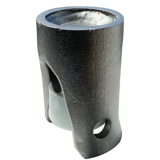 Tilting bearing 1001 stepped, raw steel, holes for socket pins